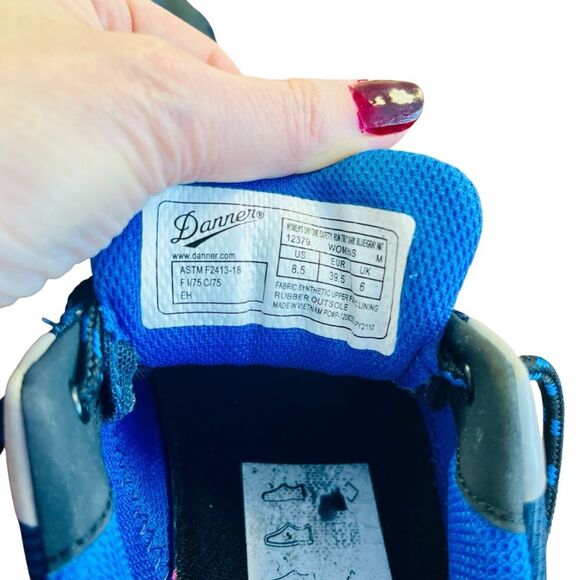 DANNER Run Time Safety Shoes Sneakers 8.5 Womens SD Composite Toe Slip Resistant - Picture 11 of 12